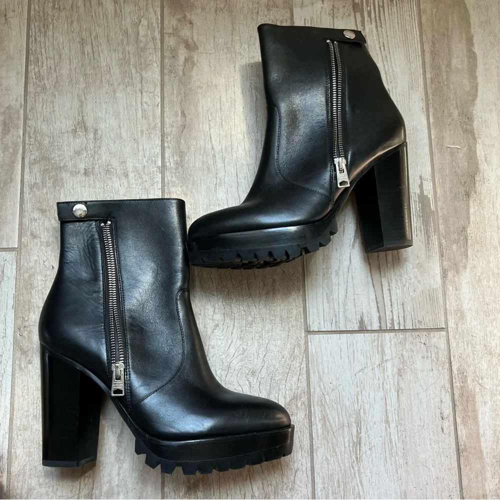 ALL SAINTS Ana Bootie in Black size 39